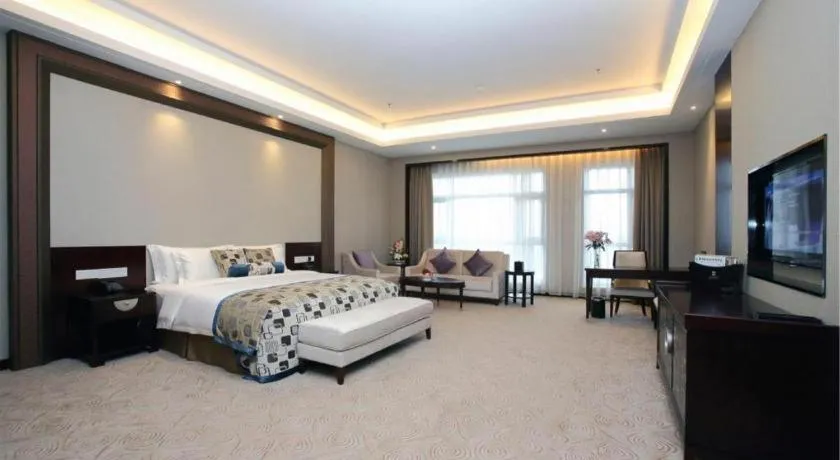 Bed in Linyi Blue Horizon International Hotel Yi He