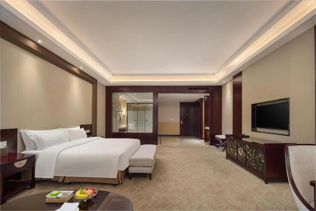 Bed in Linyi Blue Horizon International Hotel Yi He