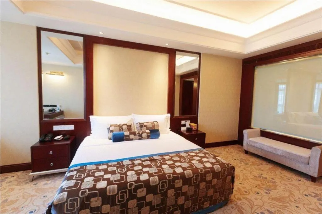 Bed in Linyi Blue Horizon International Hotel Yi He