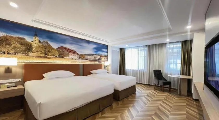 Bed in Vienna Hotel Guangxi Yangshuo Impression