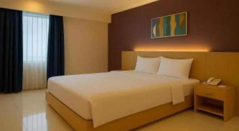 Bed in Borneo Hotel