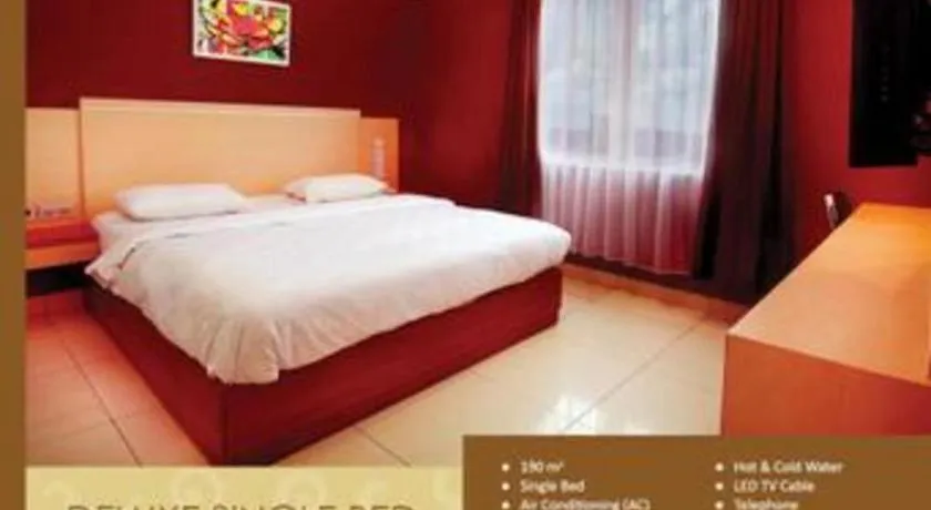 Bed in Borneo Hotel