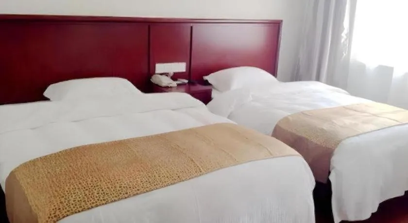 Bed in GreenTree Alliance Shanghai Railway Station QiuJiang Road Hotel