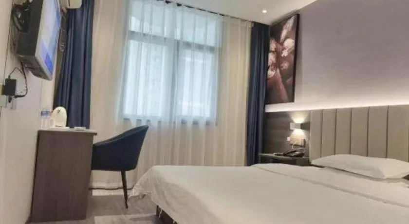 Bed in 7 Days Inn Luoyang Railway Station Wangcheng Avenue