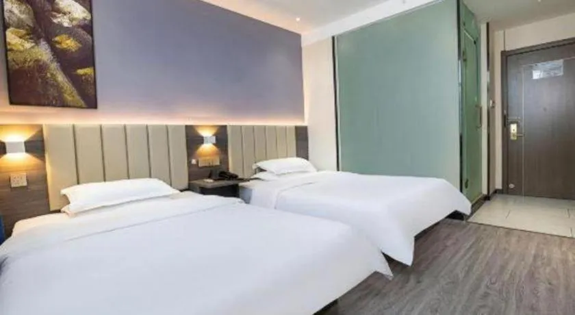 Bed in 7 Days Inn Luoyang Railway Station Wangcheng Avenue