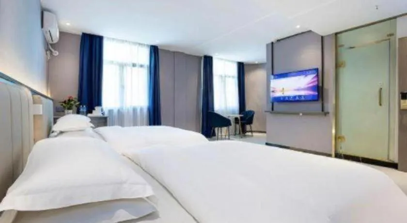 Bed in 7 Days Inn Luoyang Railway Station Wangcheng Avenue