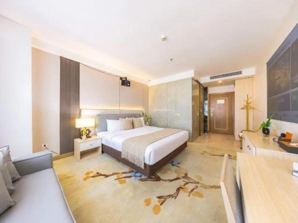 Bed in Boke Boutique Hotel Shenzhen Longgang