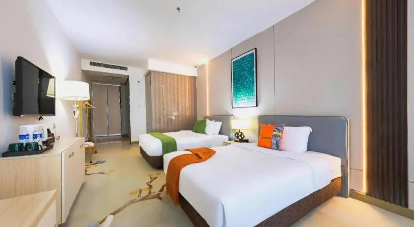 Bed in Boke Boutique Hotel Shenzhen Longgang