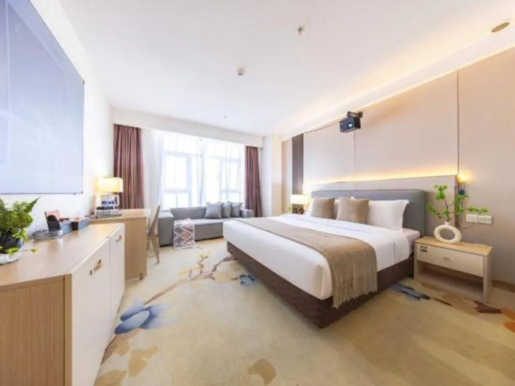 Bed in Boke Boutique Hotel Shenzhen Longgang
