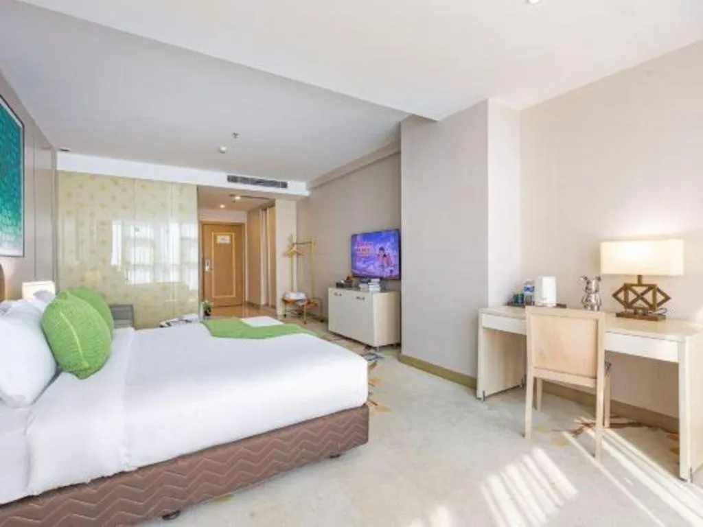 Bed in Boke Boutique Hotel Shenzhen Longgang
