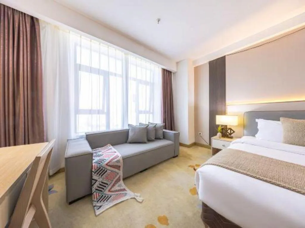 Bed in Boke Boutique Hotel Shenzhen Longgang