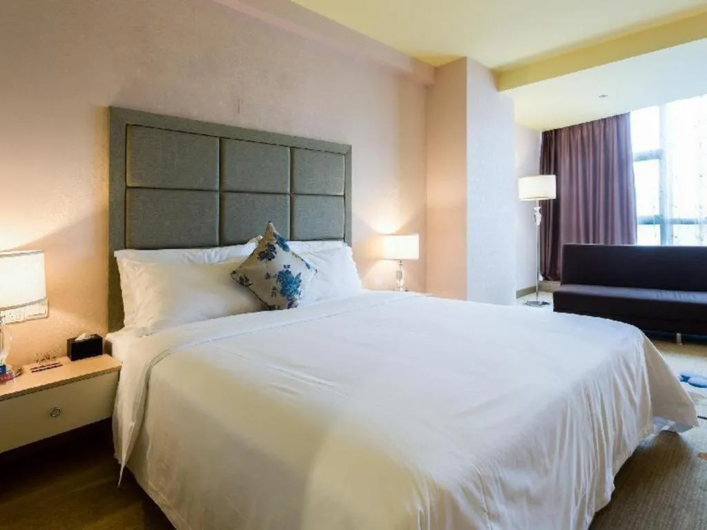 Bed in Boke Boutique Hotel Shenzhen Longgang