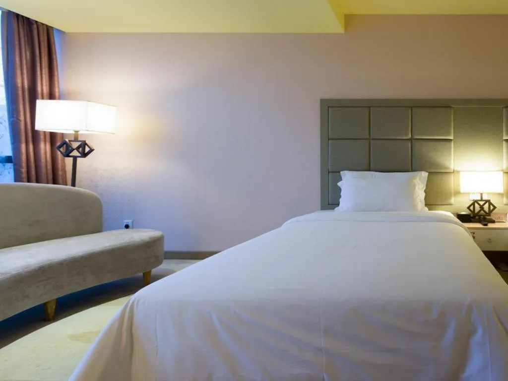 Bed in Boke Boutique Hotel Shenzhen Longgang