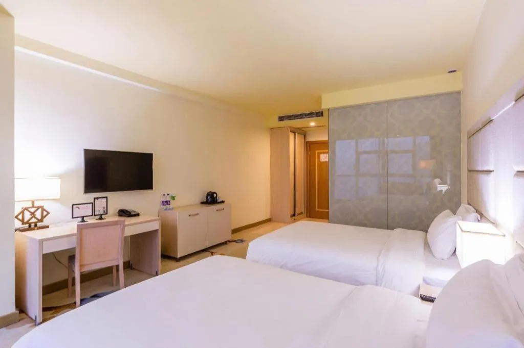 Bed in Boke Boutique Hotel Shenzhen Longgang