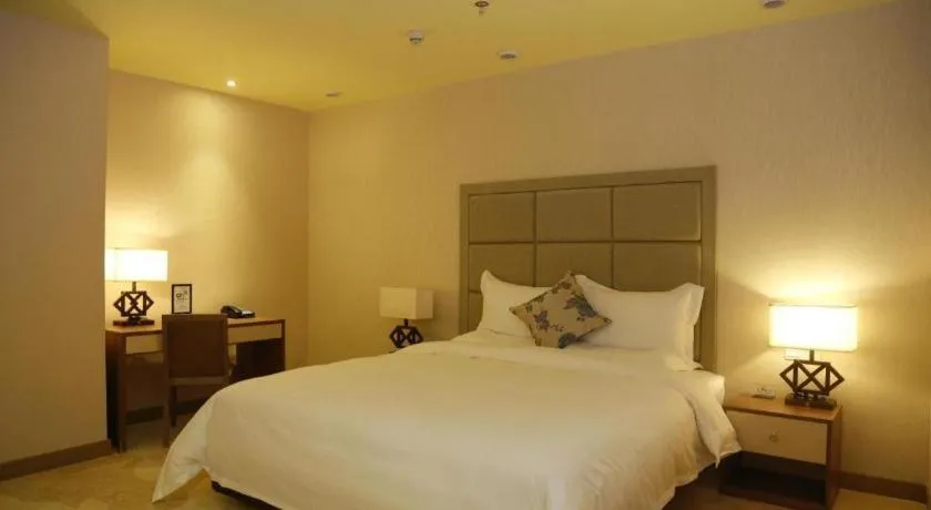 Bed in Boke Boutique Hotel Shenzhen Longgang