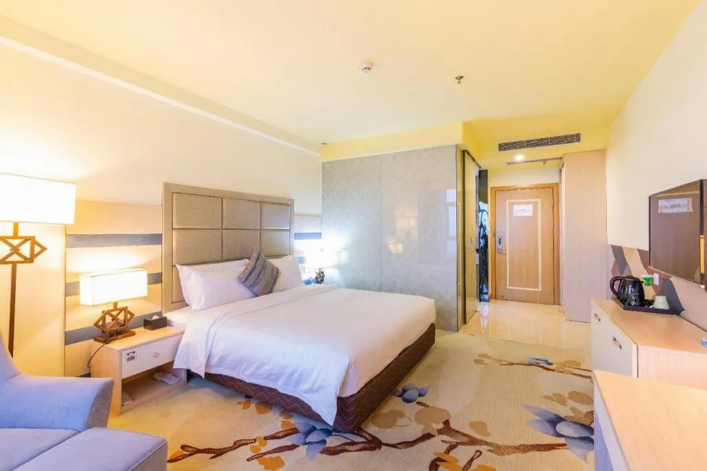 Bed in Boke Boutique Hotel Shenzhen Longgang