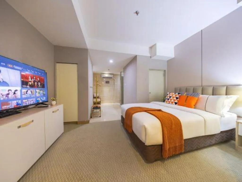 Bed in Boke Boutique Hotel Shenzhen Longgang