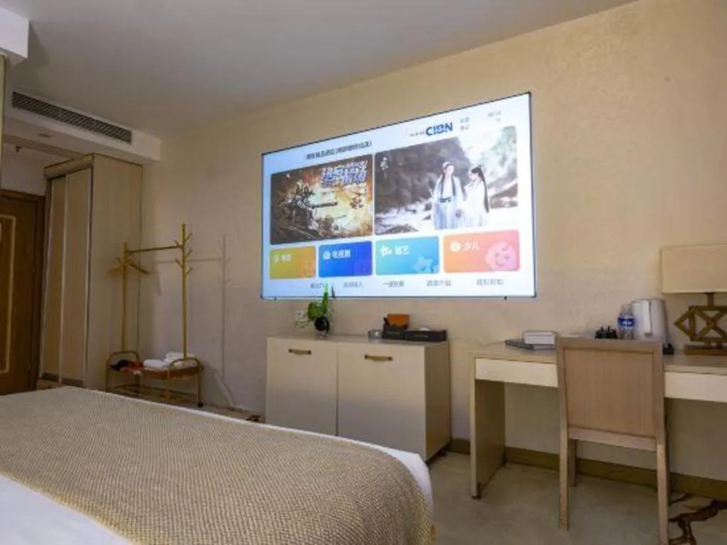 Bed in Boke Boutique Hotel Shenzhen Longgang