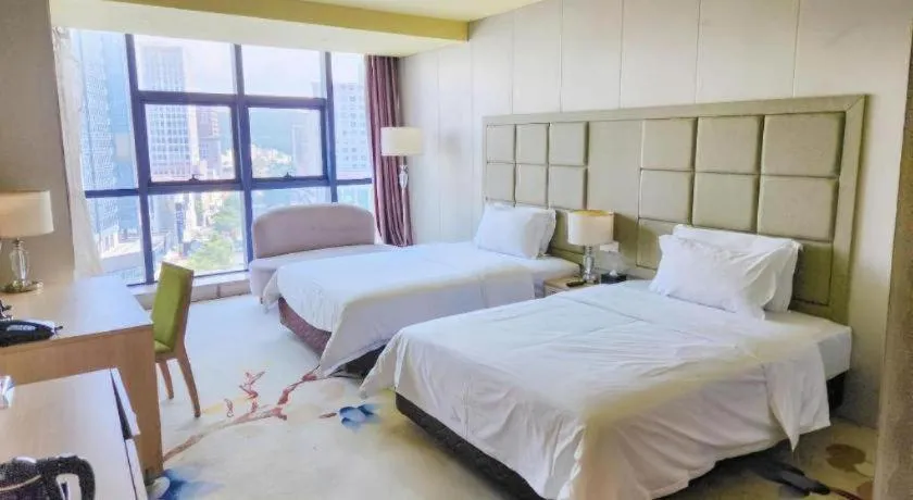 Bed in Boke Boutique Hotel Shenzhen Longgang