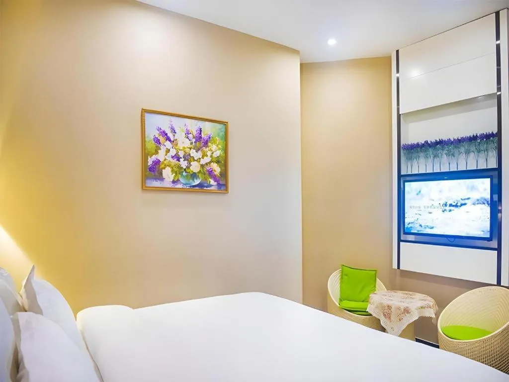 Bed in LAVANDE Hotel Dalian Huanan Square North Railway Station