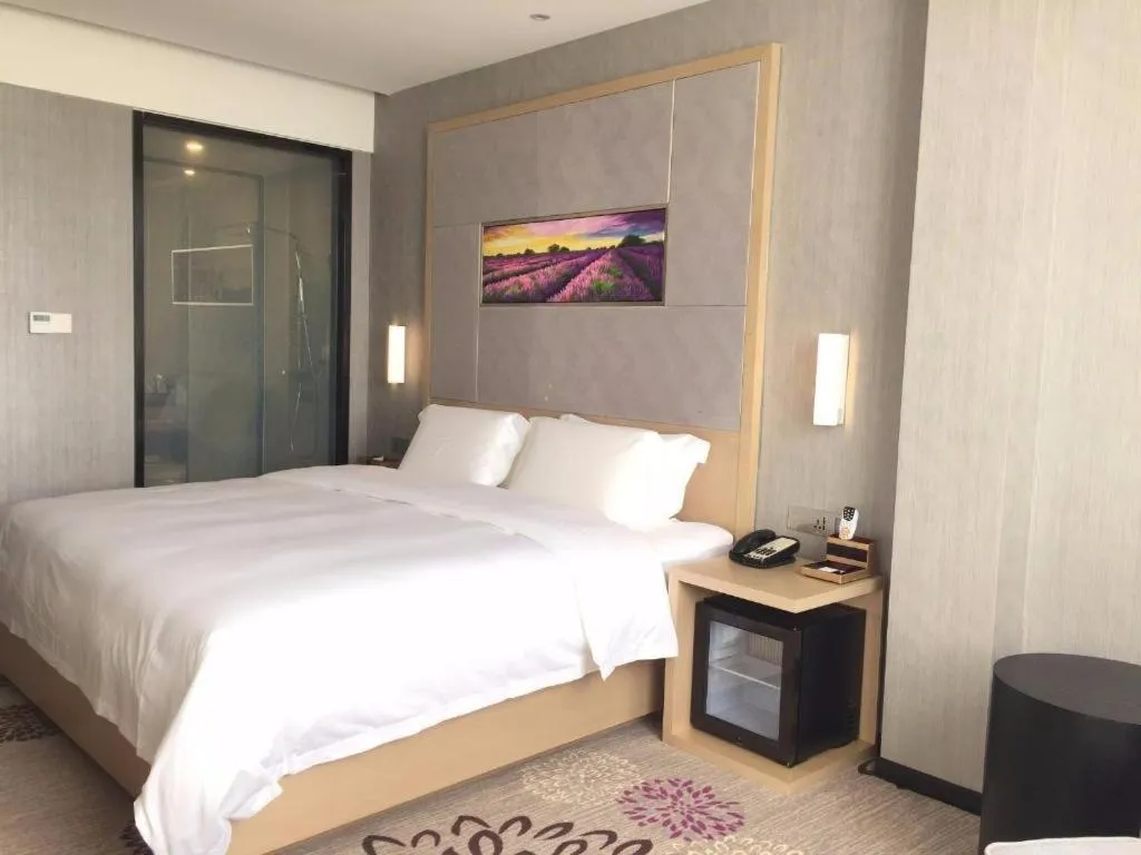 Bed in LAVANDE Hotel Dalian Huanan Square North Railway Station