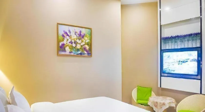 Bed in LAVANDE Hotel Dalian Huanan Square North Railway Station