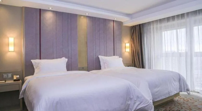 Bed in LAVANDE Hotel Dalian Huanan Square North Railway Station