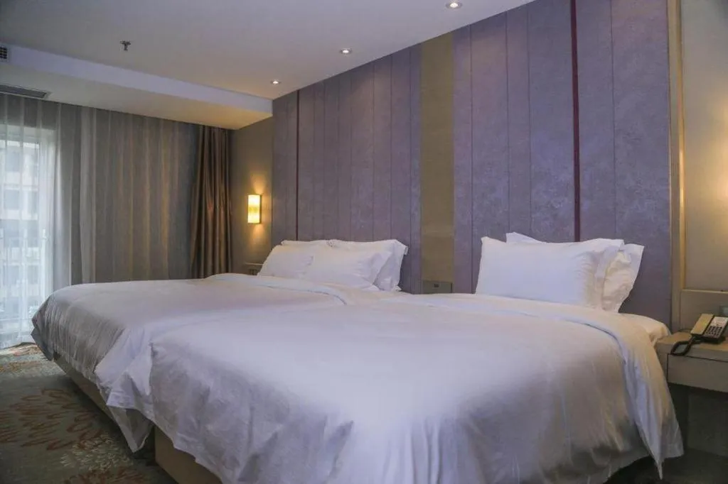 Bed in LAVANDE Hotel Dalian Huanan Square North Railway Station