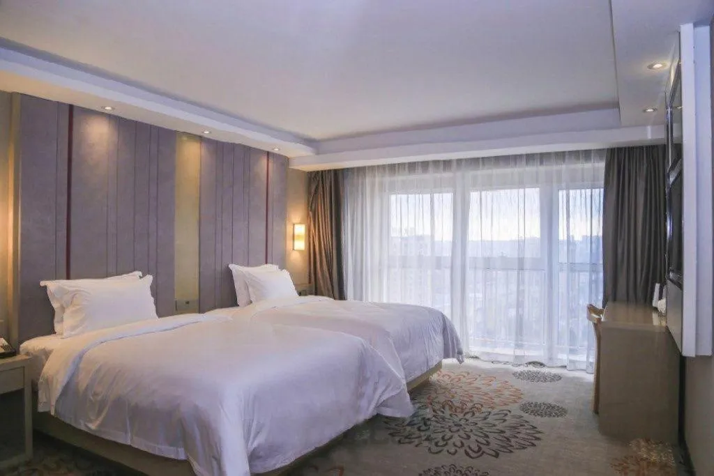 Bed in LAVANDE Hotel Dalian Huanan Square North Railway Station