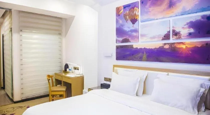 Bed in LAVANDE Hotel Dalian Huanan Square North Railway Station