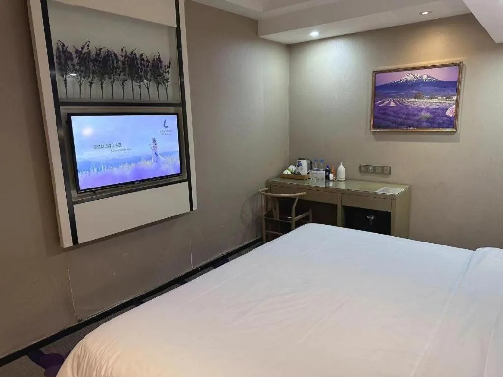 Bed in LAVANDE Hotel Dalian Huanan Square North Railway Station