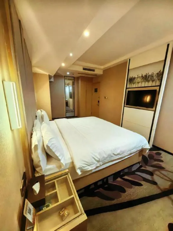 Bed in LAVANDE Hotel Dalian Huanan Square North Railway Station