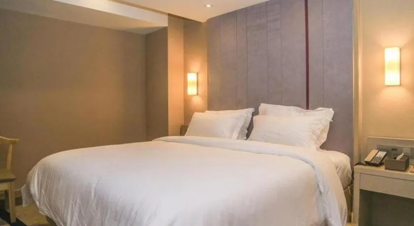 Bed in LAVANDE Hotel Dalian Huanan Square North Railway Station