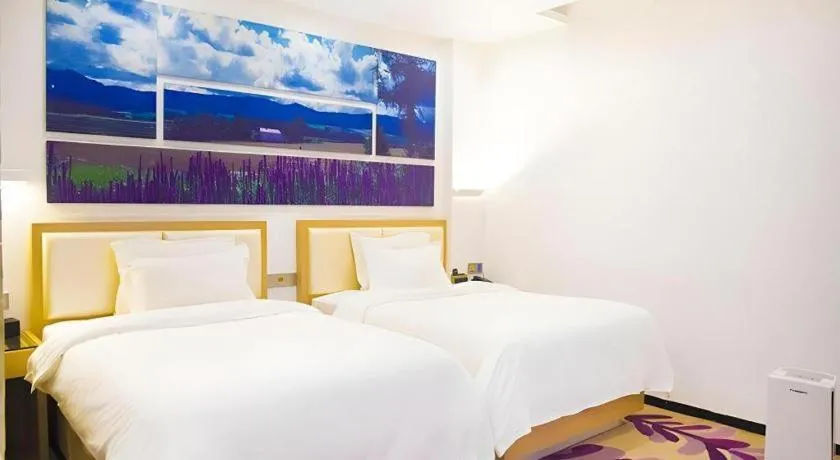 Bed in LAVANDE Hotel Dalian Huanan Square North Railway Station