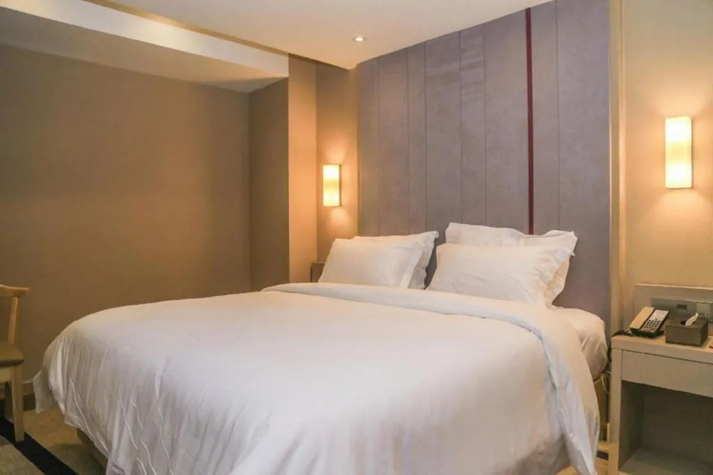 Bed in LAVANDE Hotel Dalian Huanan Square North Railway Station