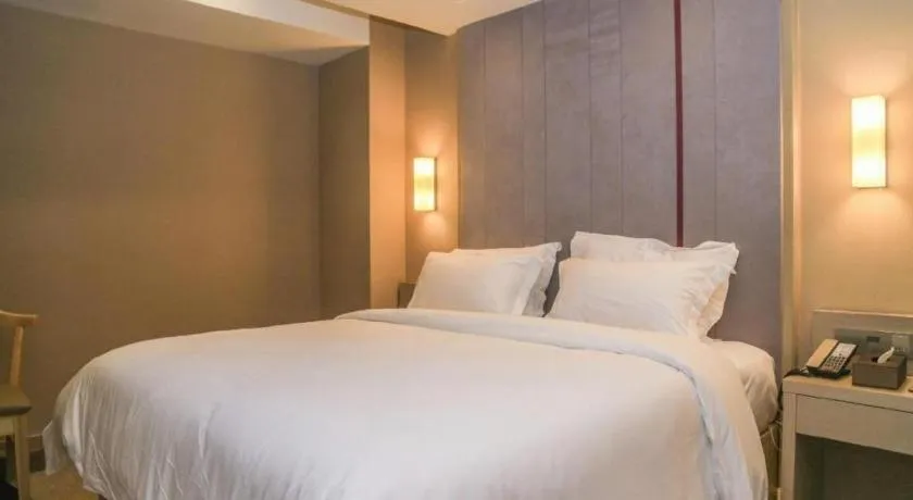 Bed in LAVANDE Hotel Dalian Huanan Square North Railway Station