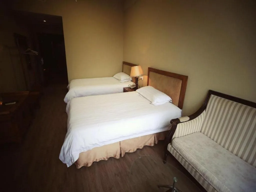 Bed in Xi'an Huiya Tianmu Hotel