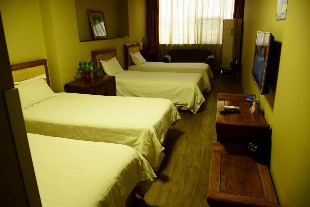 Bed in Xi'an Huiya Tianmu Hotel