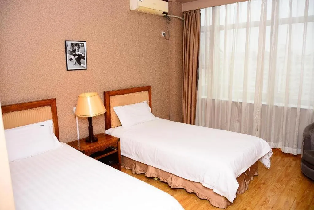 Bed in Xi'an Huiya Tianmu Hotel