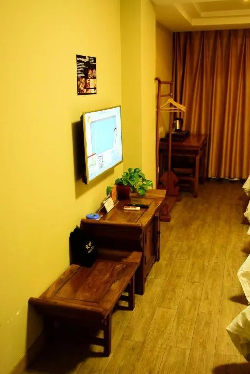 Bed in Xi'an Huiya Tianmu Hotel