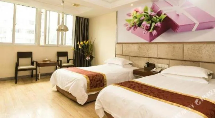 Bed in GreenTree Alliance Ningbo Metro South Changshou Road Branch