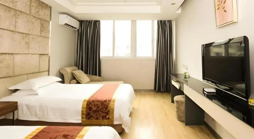 Bed in GreenTree Alliance Ningbo Metro South Changshou Road Branch