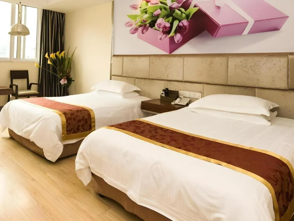 Bed in GreenTree Alliance Ningbo Metro South Changshou Road Branch