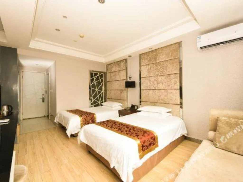 Bed in GreenTree Alliance Ningbo Metro South Changshou Road Branch