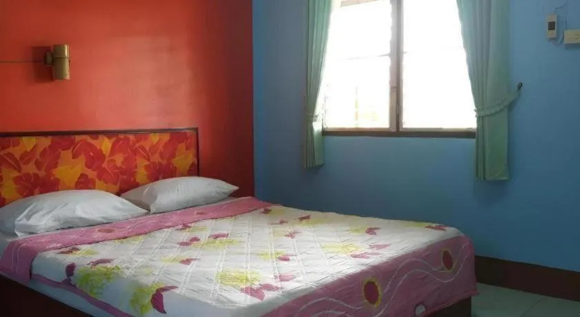 Bed in Ruen View Resort