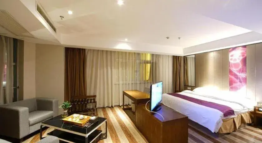 Bed in GreenTree Inn Fujian Fuzhou Software Park River View Business Hotel Bed in GreenTree Inn Fujian Fuzhou Software Park River View Business Hotel