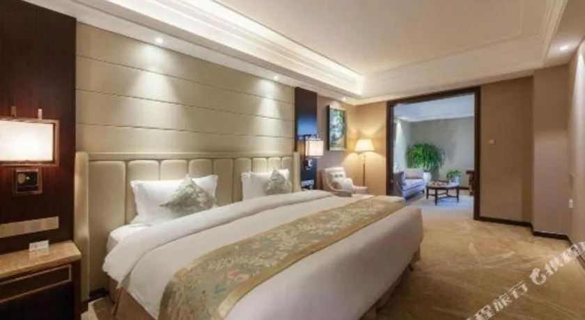 Bed in Howard Johnson Zunyue Hotel Chengdu