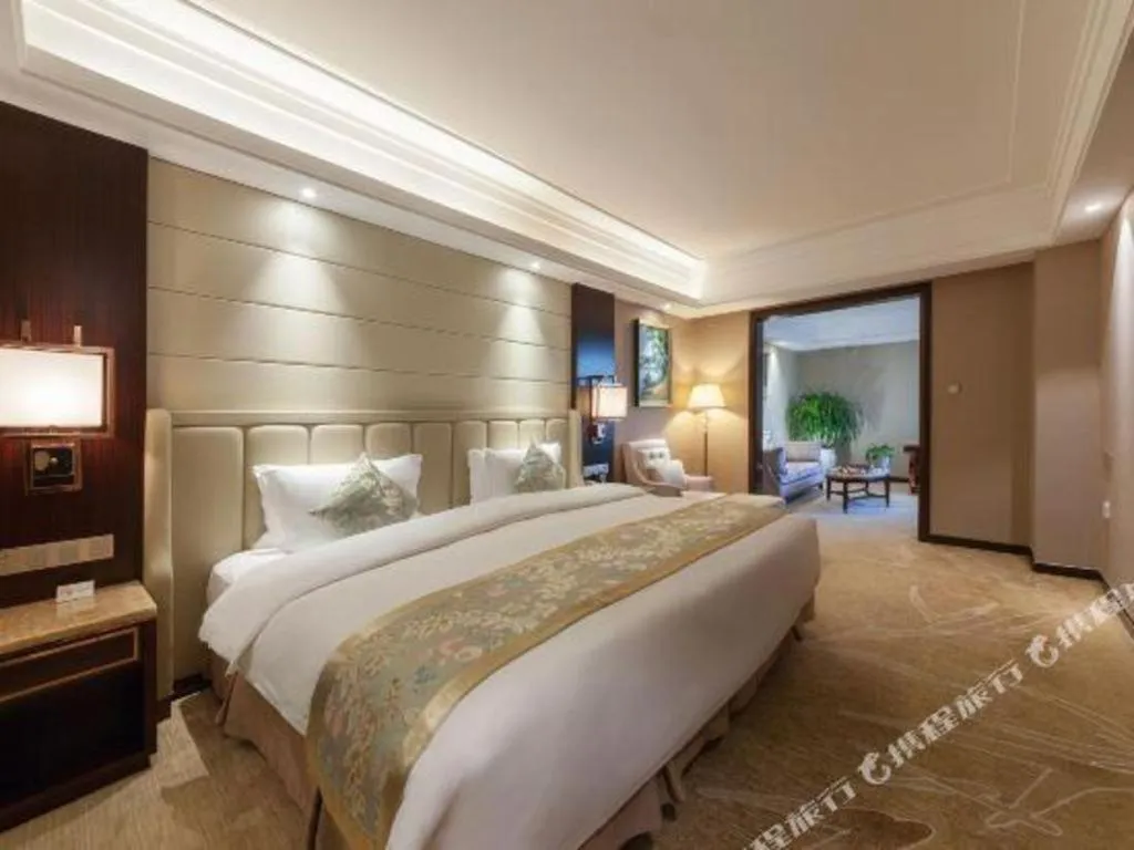 Bed in Howard Johnson Zunyue Hotel Chengdu