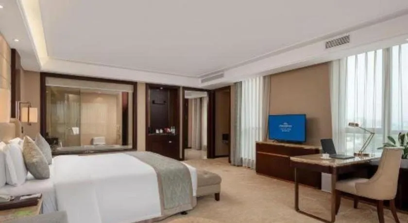 Bed in Howard Johnson Zunyue Hotel Chengdu