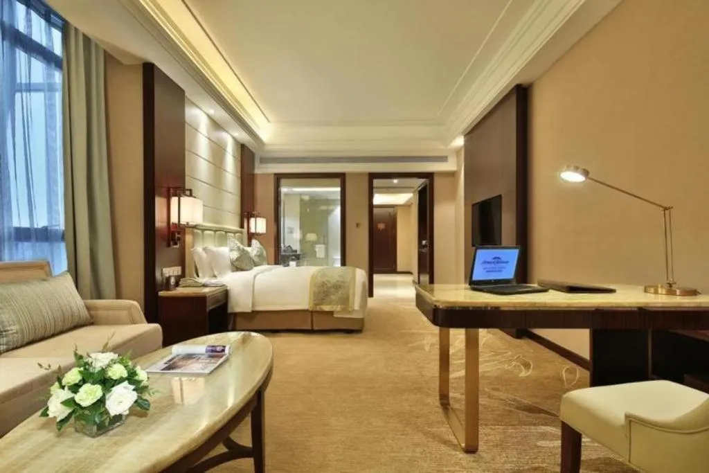 Bed in Howard Johnson Zunyue Hotel Chengdu